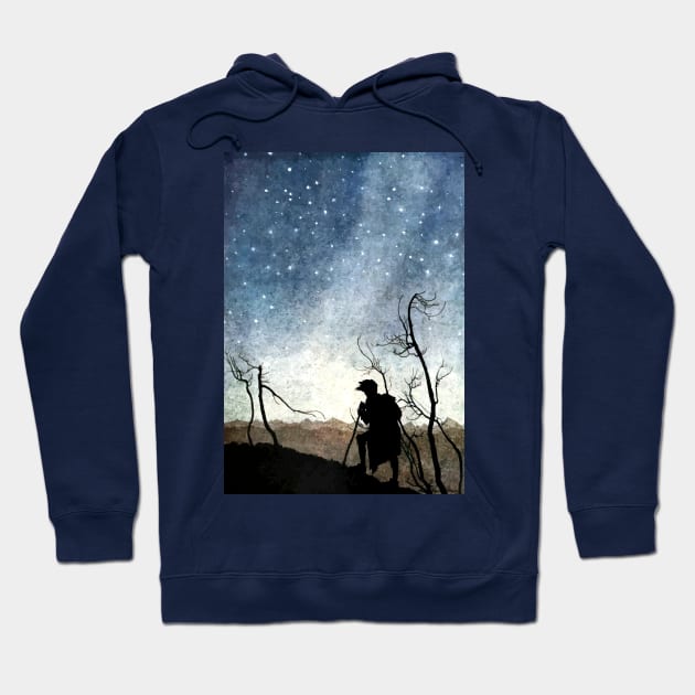 The Night Sky - Arthur Rackham Hoodie by forgottenbeauty